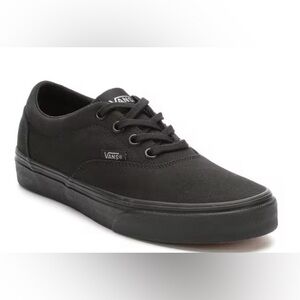 Vans Women's Doheny
(Canvas) Black/Black  Sneakers